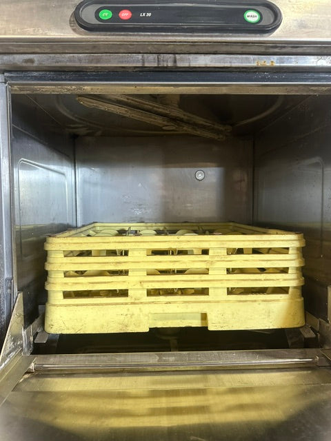 "HOBART LX30C" COMMERCIAL LOW TEMPERATURE UNDERCOUNTER GLASS/DISHWASHER 120V 1PH