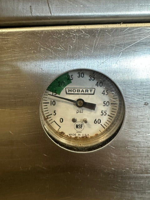 "HOBART LX30C" COMMERCIAL LOW TEMPERATURE UNDERCOUNTER GLASS/DISHWASHER 120V 1PH