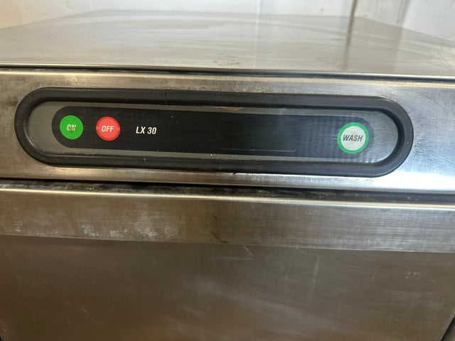 "HOBART LX30C" COMMERCIAL LOW TEMPERATURE UNDERCOUNTER GLASS/DISHWASHER 120V 1PH