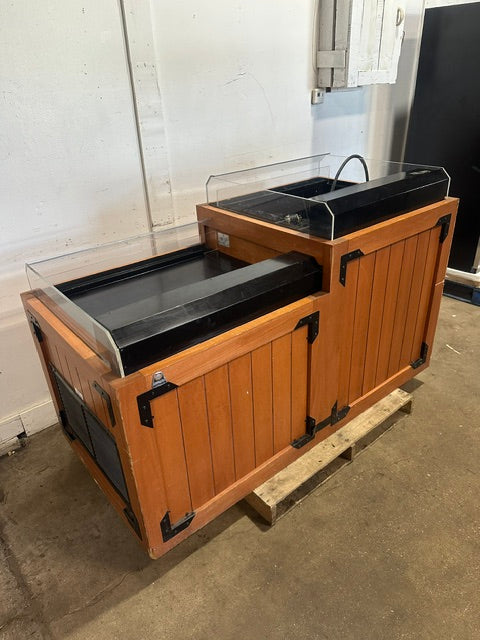 SOUTHERN CASE ARTS 2 SECTION REFRIGERATED PRODUCE MERCHANDISER Model: SARBIN02