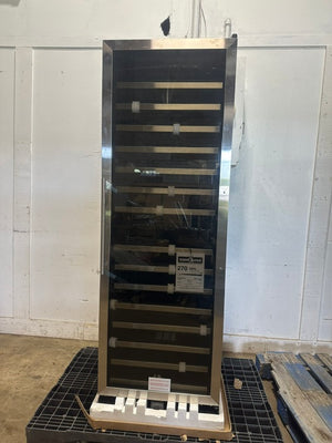 "VINOTEMP EL-142SDST" COMMERCIAL 155- BOTTLE DUAL ZONE LIGHTED WINE COOLER ,1PH