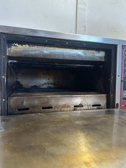 "BIRO BQ1C" H.D COMMERCIAL ELECTRIC COUNTER TOP PIZZA BAKING STONE OVEN