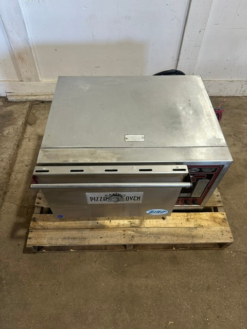 "BIRO BQ1C" H.D COMMERCIAL ELECTRIC COUNTER TOP PIZZA BAKING STONE OVEN