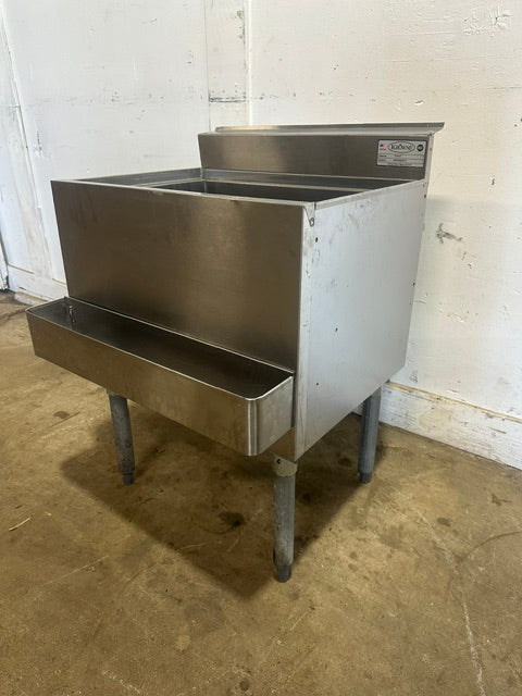 "KROWEN 18-24-7" H-DUTY STAINLESS STEEL COLD PLATED ICE BIN 34"H x 24"W x 23"D