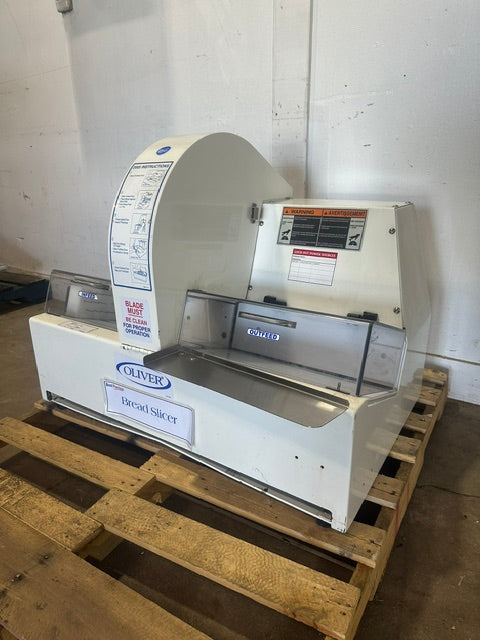 "OLIVER 2005" COMMERCIAL C/TOP VARI-SLICER-THICKNESS BREAD SLICER MACHINE, 1PH