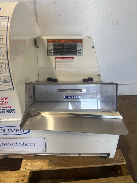 "OLIVER 2005" COMMERCIAL C/TOP VARI-SLICER-THICKNESS BREAD SLICER MACHINE, 1PH