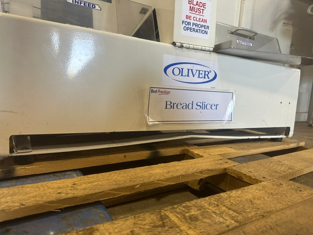 "OLIVER 2005" COMMERCIAL C/TOP VARI-SLICER-THICKNESS BREAD SLICER MACHINE, 1PH