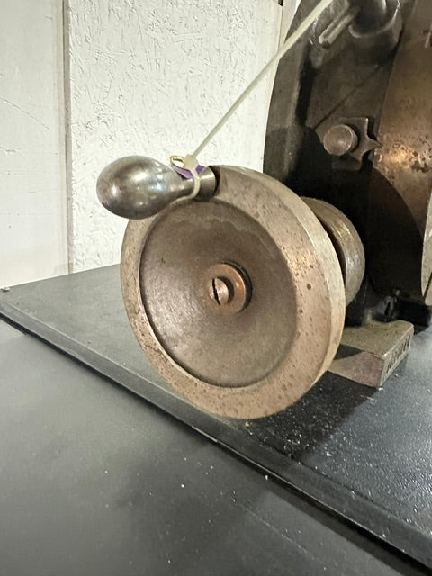 "TROYKE MODEL U-9" ROTARY TABLE, 9"D SLOTTED TABLE