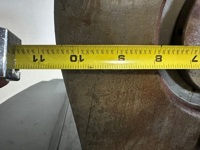 "TROYKE MODEL U-9" ROTARY TABLE, 9"D SLOTTED TABLE