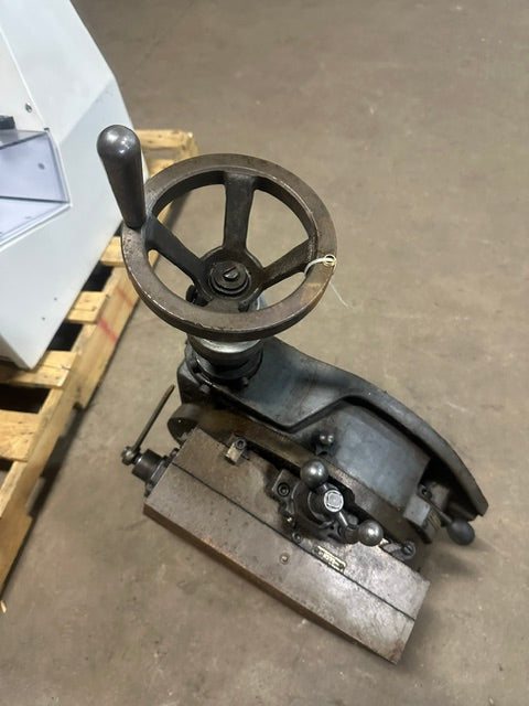 "TROYKE MODEL DMT-15" ROTARY CROSS SLIDE TABLE, 12"x12" SLOTTED TABLE