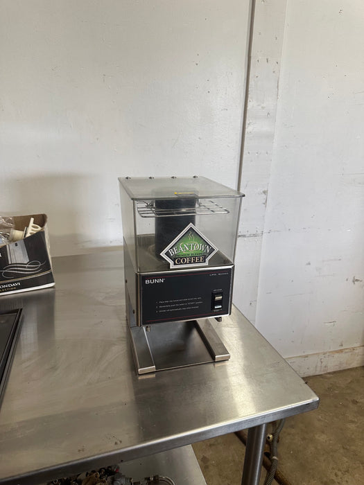 "BUNN" LPG-120V-SST H.D COMMERCIAL COUNTERTOP COFFEE GRINDER