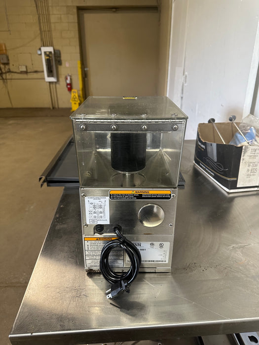 "BUNN" LPG-120V-SST H.D COMMERCIAL COUNTERTOP COFFEE GRINDER