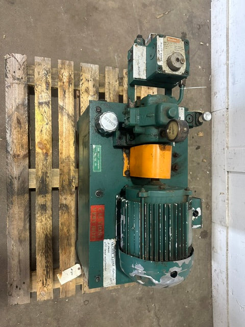 "RACINE" Variable speed Hydraulic Power Unit,230/460v 3ph