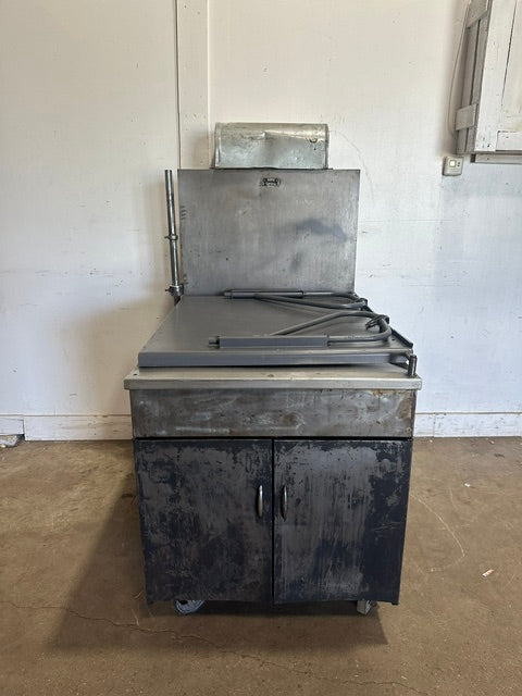 H.D COMMERCIAL 24"x24" LP DONUT FRYER ON CASTERS