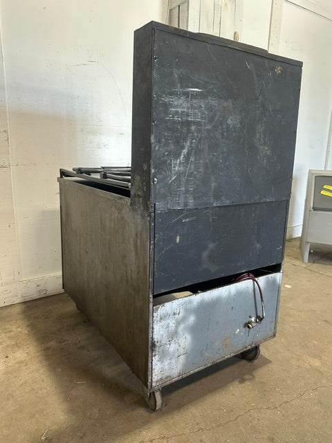 H.D COMMERCIAL 24"x24" LP DONUT FRYER ON CASTERS