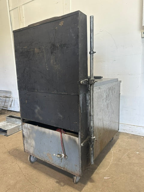 H.D COMMERCIAL 24"x24" LP DONUT FRYER ON CASTERS