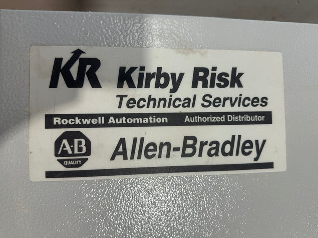 "KIRBY RISK ALLEN-BRADLEY" VFD-2 H.D INDUSTRIAL CONTROL PANEL