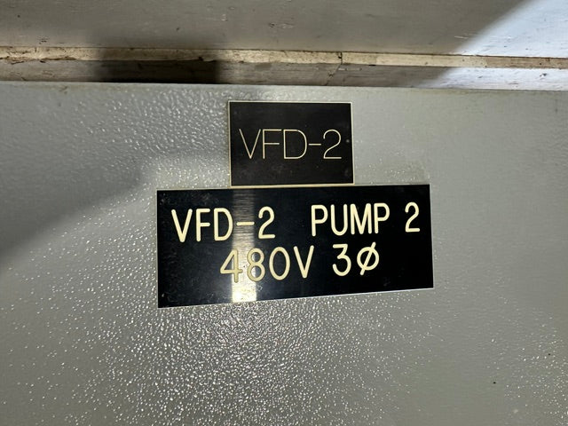 "KIRBY RISK ALLEN-BRADLEY" VFD-2 H.D INDUSTRIAL CONTROL PANEL
