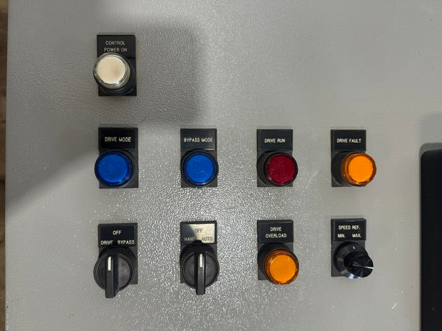 "KIRBY RISK ALLEN-BRADLEY" VFD-2 H.D INDUSTRIAL CONTROL PANEL
