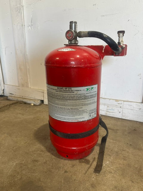 "AMEREX MODEL KP375" 3.75 GALLON WET CHEMICAL FIRE SUPPRESSION SYSTEM