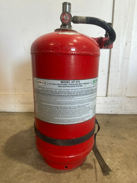 "AMEREX MODEL KP375" 3.75 GALLON WET CHEMICAL FIRE SUPPRESSION SYSTEM