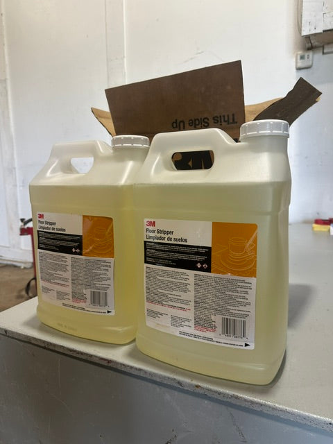 ***LOT OF 2*** 3M 2.5 GALLON Floor Finish Stripper Liquid Concentrate, NEW**