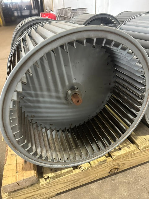 LOT OF 3***DUAL SQUIRREL CAGE FAN/AIR BLOWERS W/ 5.94HP GOULD MOTOR 3PH,230/460V
