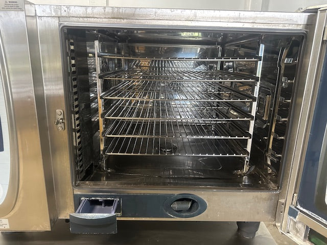 "RATIONAL SCC 62"H.D COMMERCIAL ELECTRIC COMBI-OVEN/STEAMER WITH STAND 480V,3PH
