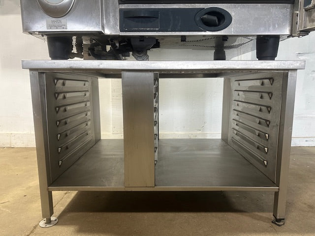 "RATIONAL SCC 62"H.D COMMERCIAL ELECTRIC COMBI-OVEN/STEAMER WITH STAND 480V,3PH