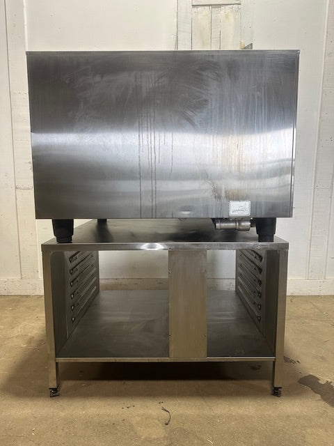 "RATIONAL SCC 62"H.D COMMERCIAL ELECTRIC COMBI-OVEN/STEAMER WITH STAND 480V,3PH