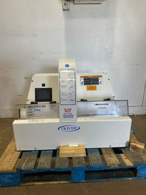 "OLIVER 2005" COMMERCIAL C/TOP VARI-SLICER-THICKNESS BREAD SLICER MACHINE, 1PH