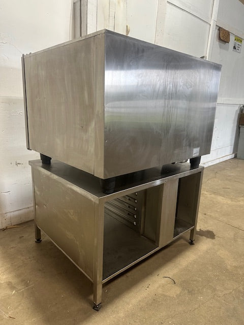 "RATIONAL SCC 62"H.D COMMERCIAL ELECTRIC COMBI-OVEN/STEAMER WITH STAND 480V,3PH