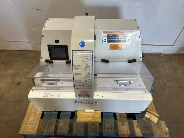"OLIVER 2005" COMMERCIAL C/TOP VARI-SLICER-THICKNESS BREAD SLICER MACHINE, 1PH