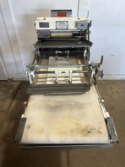 "ACME 8"COMMERCIAL DOUGH ROLLER SHEETER WITH 12"W PRESS PLATES, 115V 1PH