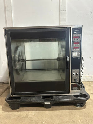 "HENNY PENNY SCR-8" COMMERCIAL ELECTRIC DIGITAL CHICKEN ROTISSERIE OVEN 208V,3PH