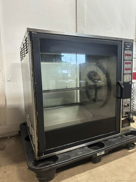 "HENNY PENNY SCR-8" COMMERCIAL ELECTRIC DIGITAL CHICKEN ROTISSERIE OVEN 208V,3PH