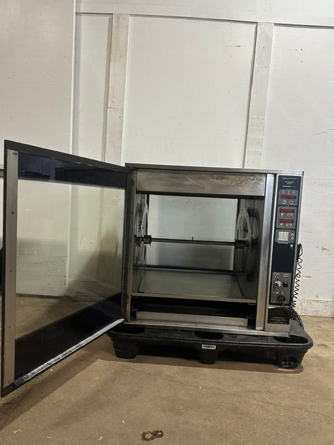 "HENNY PENNY SCR-8" COMMERCIAL ELECTRIC DIGITAL CHICKEN ROTISSERIE OVEN 208V,3PH