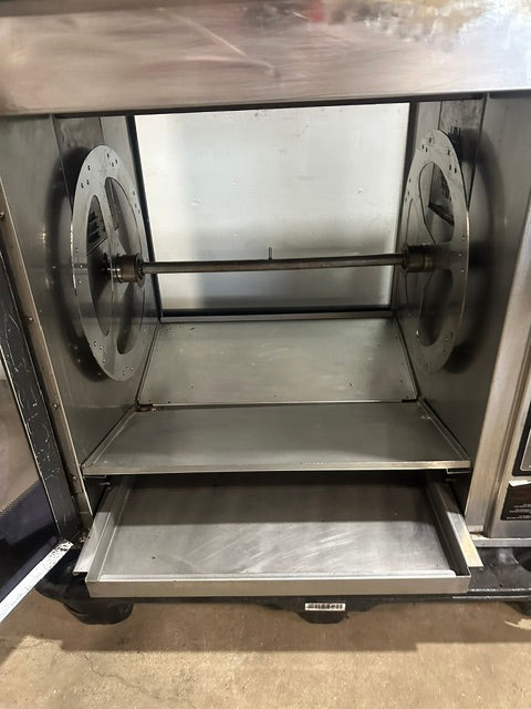 "HENNY PENNY SCR-8" COMMERCIAL ELECTRIC DIGITAL CHICKEN ROTISSERIE OVEN 208V,3PH