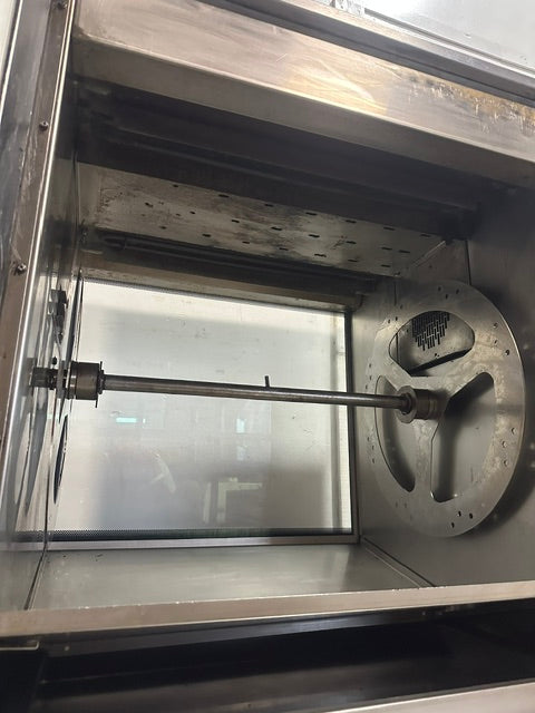 "HENNY PENNY SCR-8" COMMERCIAL ELECTRIC DIGITAL CHICKEN ROTISSERIE OVEN 208V,3PH