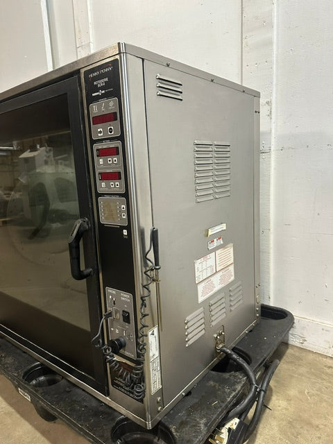 "HENNY PENNY SCR-8" COMMERCIAL ELECTRIC DIGITAL CHICKEN ROTISSERIE OVEN 208V,3PH