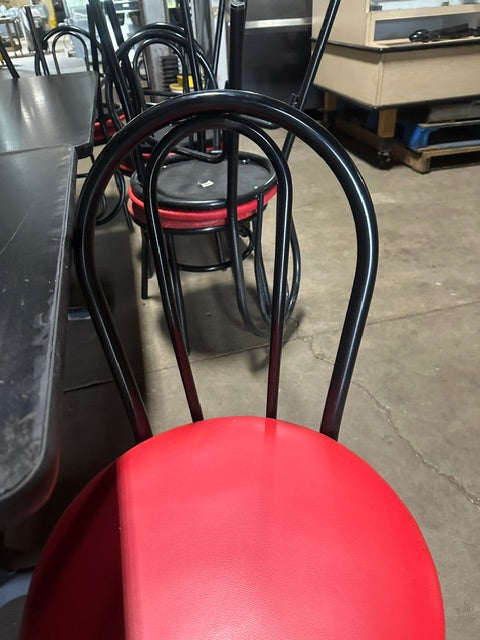 **LOT OF 4*** COMMERCIAL DINE IN TABLES AND 18 CHAIRS FOR RESTAURANT