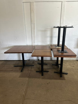 ***LOT OF 7*** COMMERCIAL DINE IN TABLES FOR RESTAURANT
