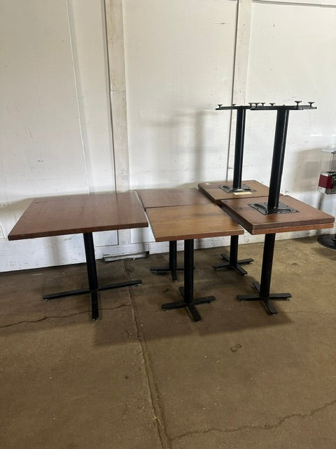 ***LOT OF 7*** COMMERCIAL DINE IN TABLES FOR RESTAURANT
