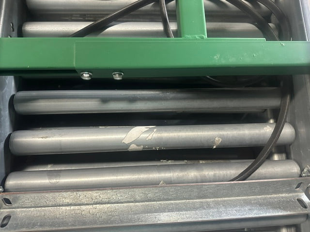 *LOT OF 8* 24"W x 120"L (EACH) INDUSTRIAL HD ROLLER CONVEYORS w/ ATTACHABLE LEGS
