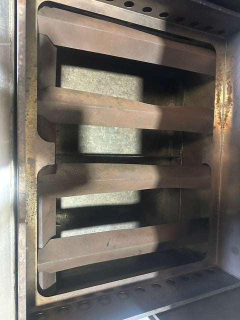 "MAGICATER" MOBILE COMMERCIAL N GAS OUTDOOR BBQ  GRILL W/ 8 BURNERS