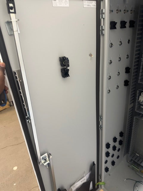 X-bar Automation electrical control drive servo panel with a E308M heat exchange