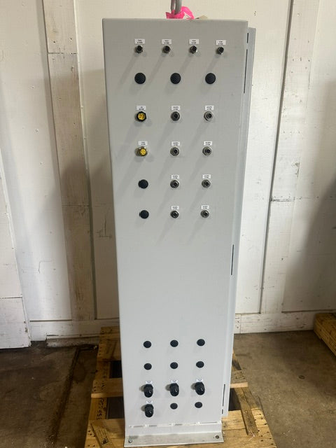 X-bar Automation electrical control drive servo panel with a E308M heat exchange
