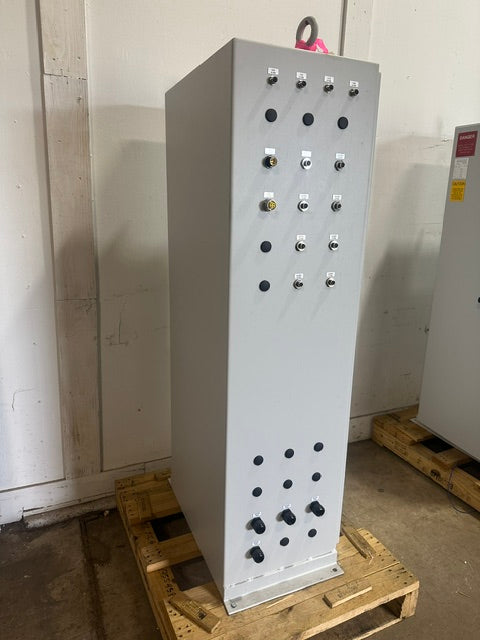 X-bar Automation electrical control drive servo panel with a E308M heat exchange