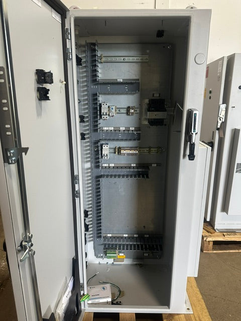 X-bar Automation electrical control drive servo panel with a E308M heat exchange