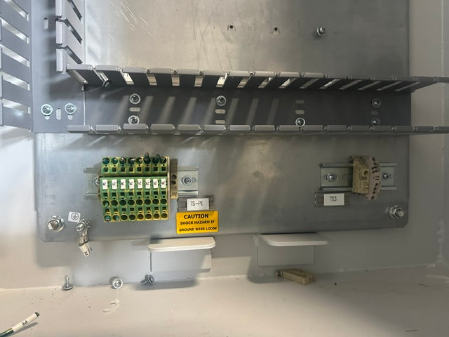 X-bar Automation electrical control drive servo panel with a E308M heat exchange